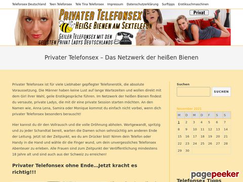 mehr Information : Privater Telefonsex
